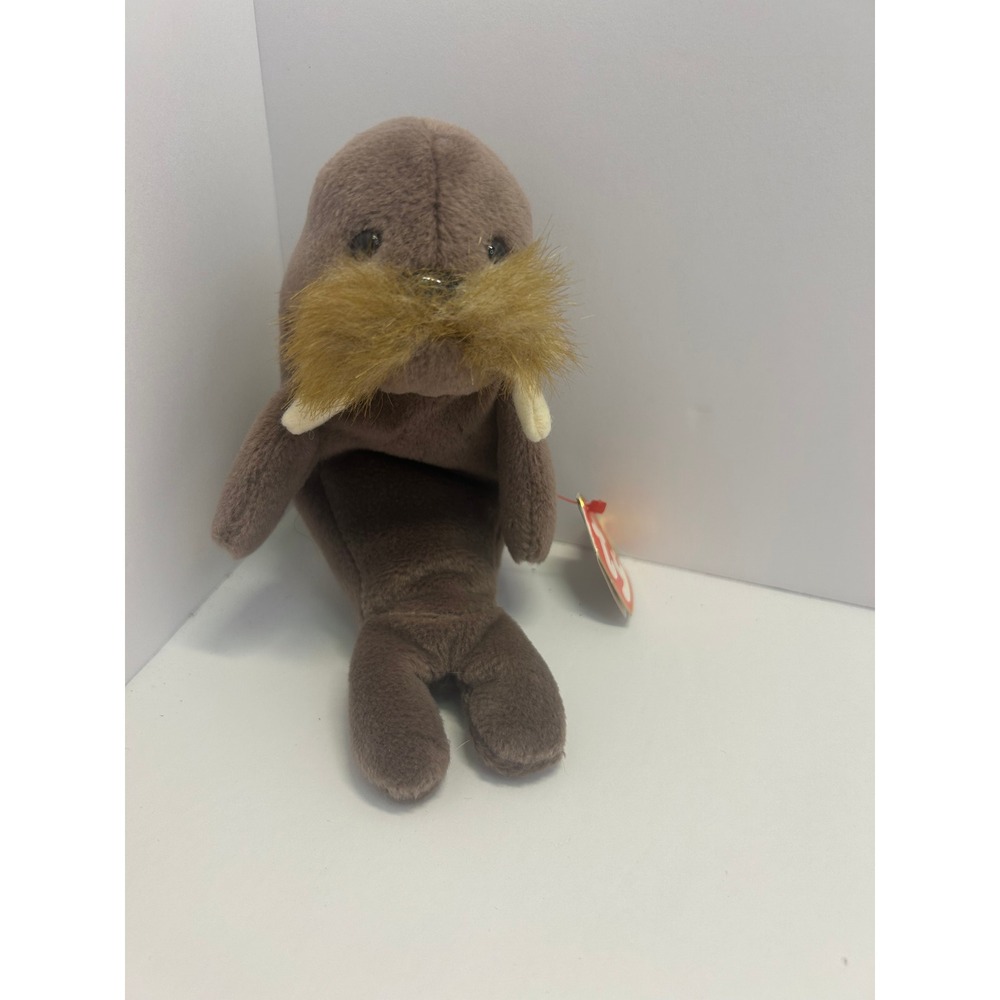 Ty Beanie Baby Jolly the Walrus Style 4082 1996 with Tags Excellent Condition